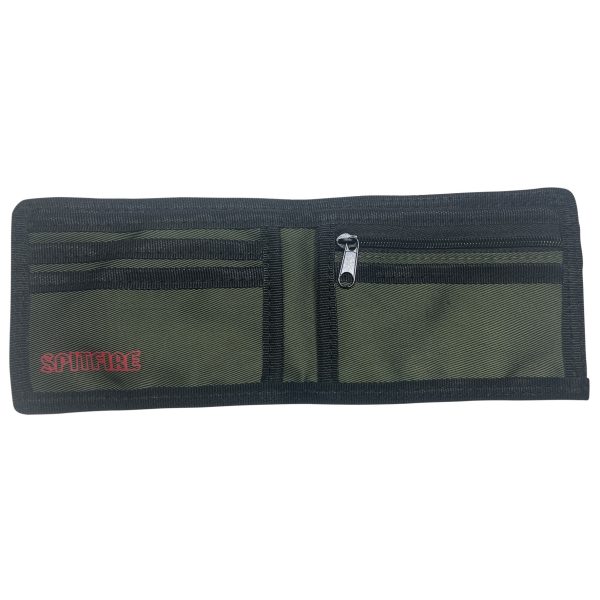 Spitfire - OG Fireball bi-fold wallet Dark Green