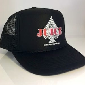 Juice Magazine - Ace of Spade Trucker Hat Black