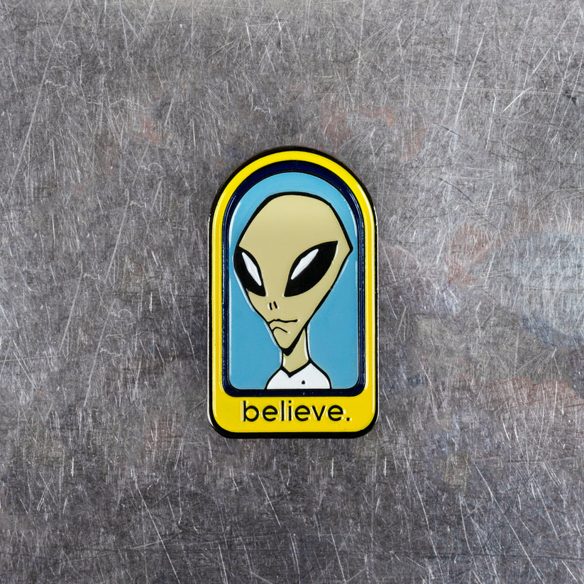 Alien Workshop – Believe Lapel Pin
