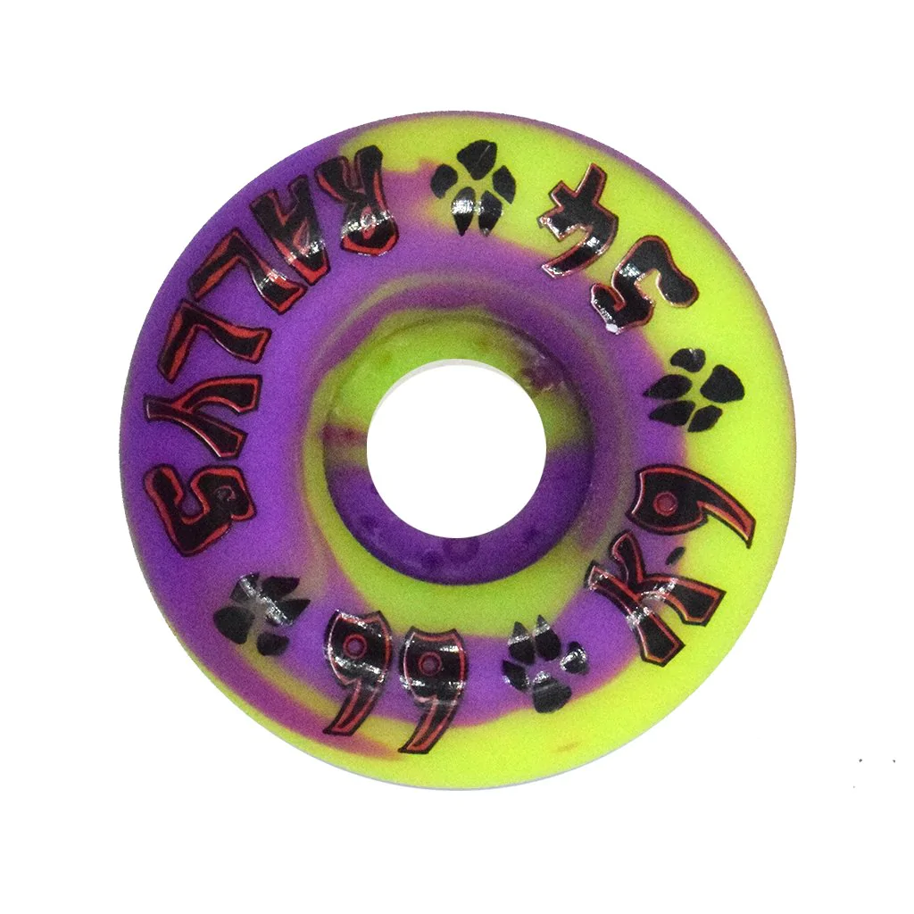 Dogtown – K-9 Rallys Wheels – 54mm x 99a – Purple / Yellow Swirl