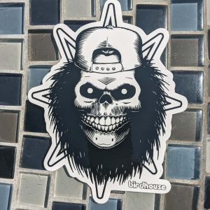 Birdhouse - Heath Kirchart Skull Sticker