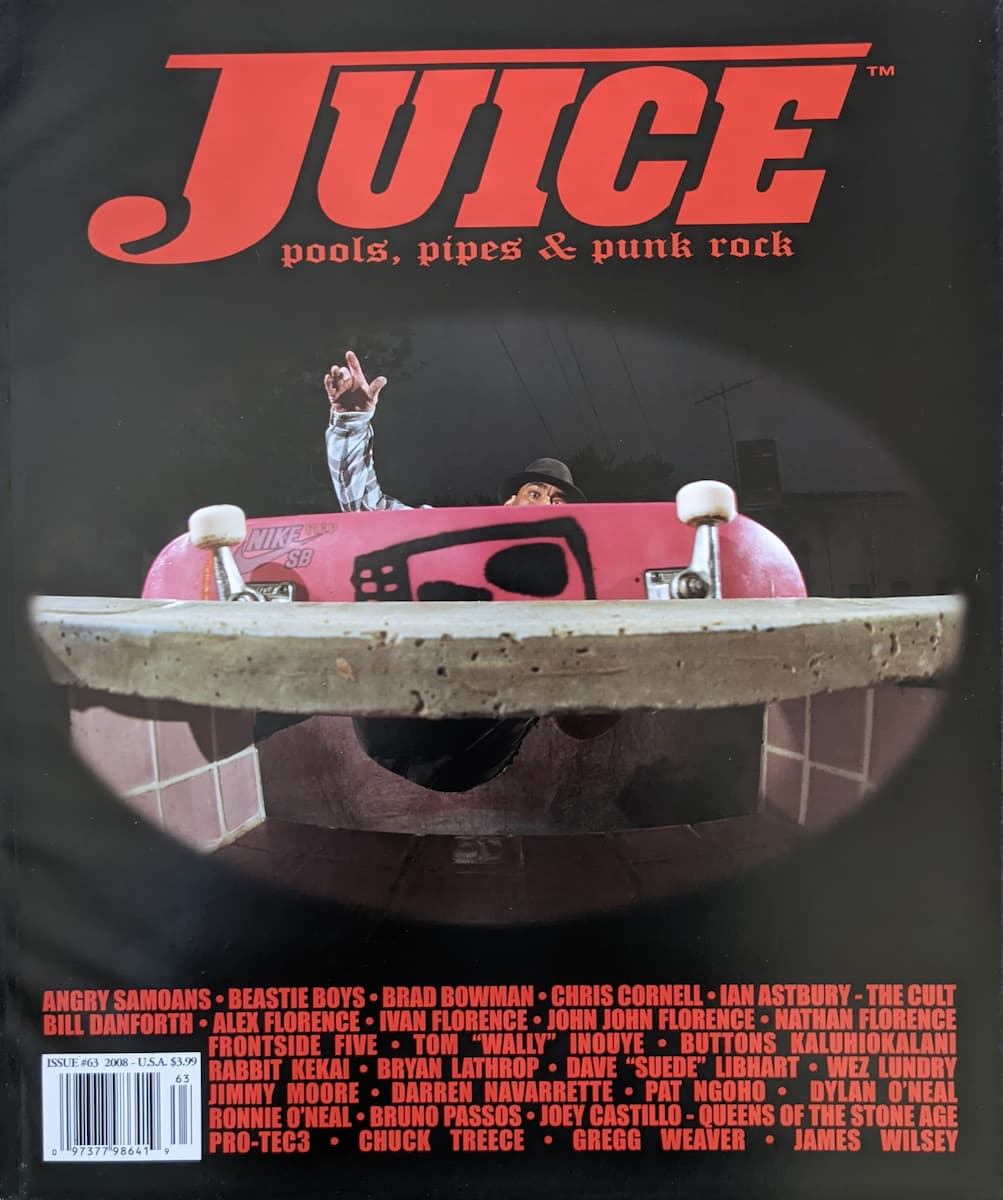 JUICE MAGAZINE Issue #63 – Lance Mountain Cover