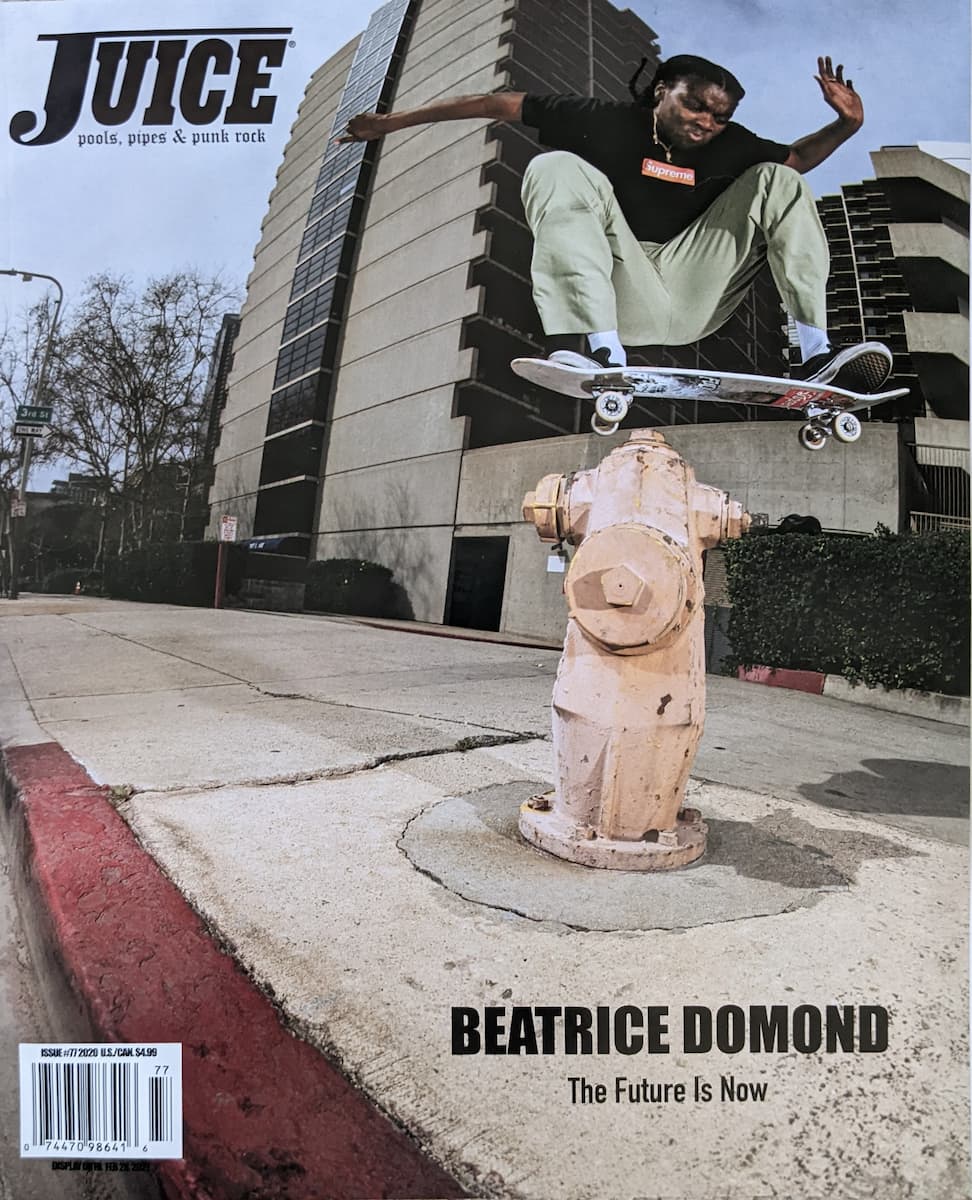 JUICE MAGAZINE Issue #77 – Beatrice Domond Cover