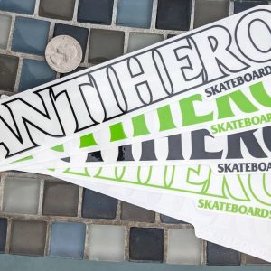AntiHero - Black Hero Decal Sticker Long 8.5in