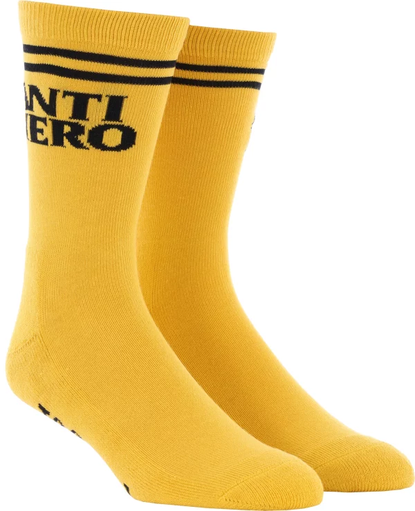 Antihero - If Found Crew Socks Yellow/Black