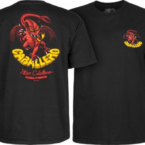 Powell Peralta - Steve Caballero Dragon II T-shirt - Black