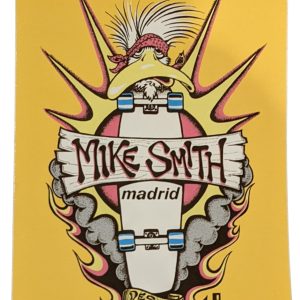 Madrid Skateboards – Mike Smith Duck Sticker Yellow