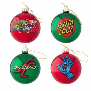 Santa Cruz – Classics Christmas Skateboard Ornament Set