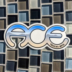 Ace Trucks – Chrome 5.5 inch Sticker/Decal