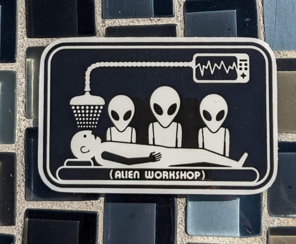 Alien Workshop - Abduction Sticker/Decal