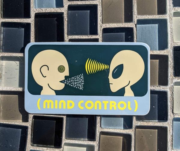 Alien Workshop - Mind Control Sticker/Decal