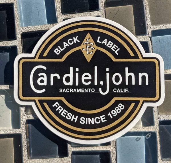 Black Label - John Cardiel Snuff Sticker/Decal