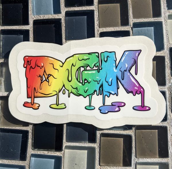 DGK - Wet Paint Sticker / Decal