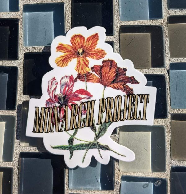 Monarch Project Sticker / Decal Free Shipping2.75 x 2.5 inched Free Shipping if ordering only stickers, select Free Shipping option during checkout! USA Only