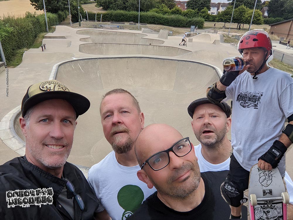 Saffron-Walden skatepark with the boys!