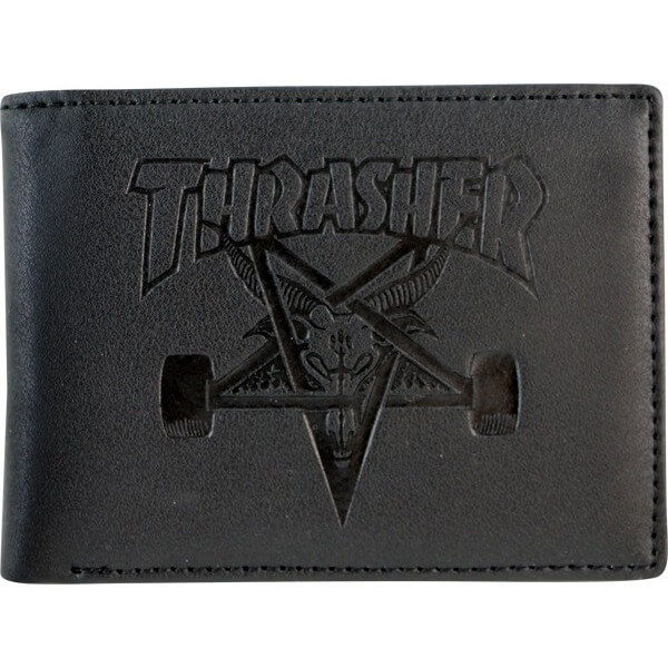 Thrasher Magazine Skategoat Leather Wallet