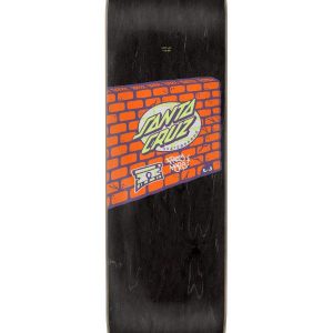Santa Cruz Skateboards Blake Johnson Pro deck featuring spot matte print graffiti graphic on 7 ply North American Maple