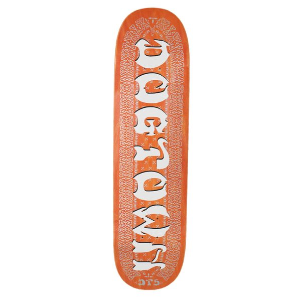 Dogtown Bandana Deck 8.25 Orange Stain
