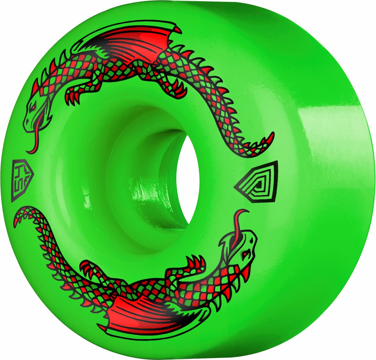 Powell Peralta – Dragon Formula 54mm x 34mm Wheels Green