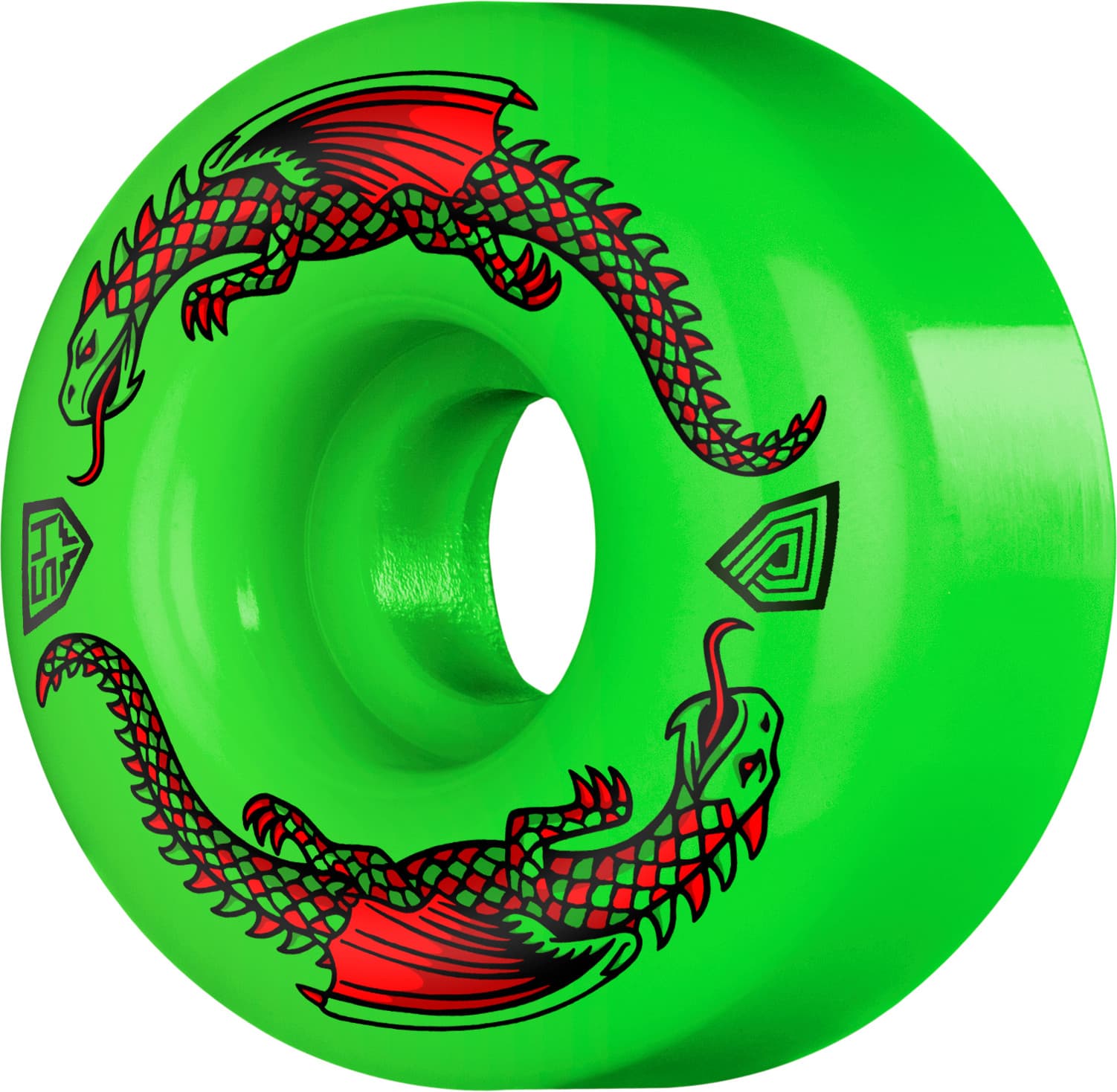 Powell Peralta – Dragon Formula 54mm Wheels Green