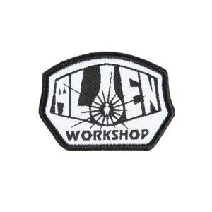 Alien Workshop OG Logo Patch - Black/White