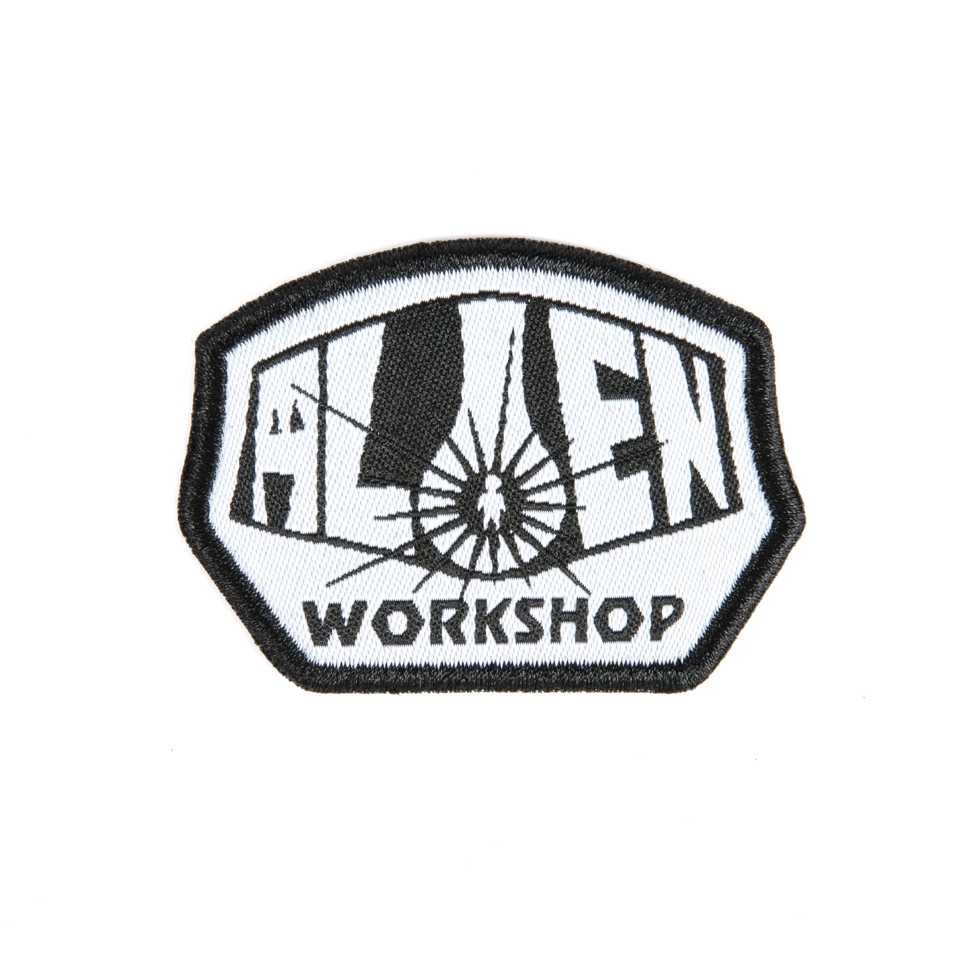 Alien Workshop OG Logo Patch – Black/White