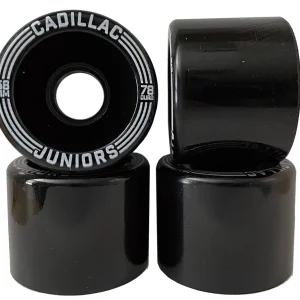 Cadillac - Juniors 58MM/78A Black Skateboard Wheels