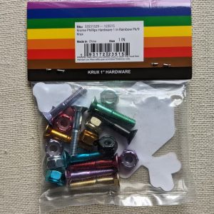 Krux – 9 Bolts Rainbow Mounting Bolts Set 1″