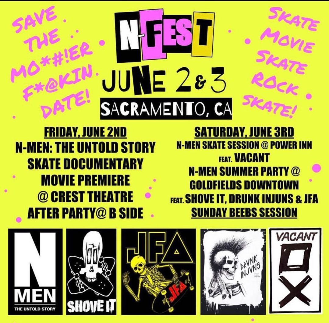 N-Fest June 2-3 Sacramento