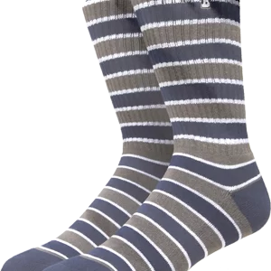 Baker Skateboards - Capital B Stripes Socks Navy