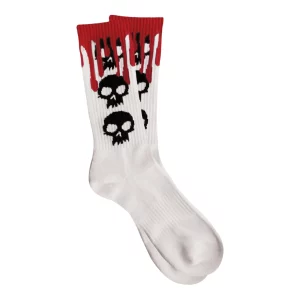 Zero Skateboards – 3 Skull Blood Crew Socks