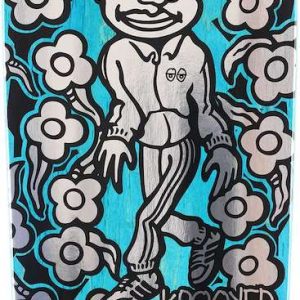 Krooked Skateboards - Mark Gonzales Sweatpants Foil Deck. Length:32, Width: 9.81, Wheelbase: 14.37.