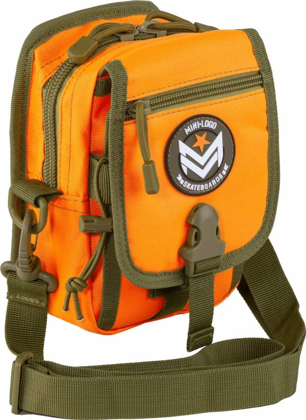 Mini Logo Shoulder Bag Orange