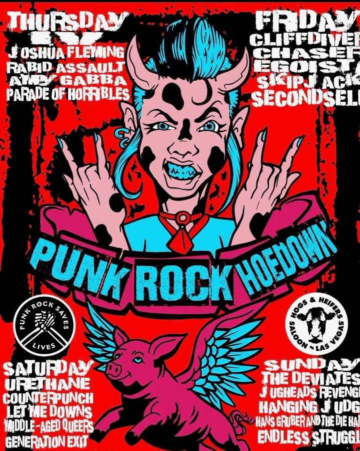 Punk Rock Hoedown - Flyer and info 2023