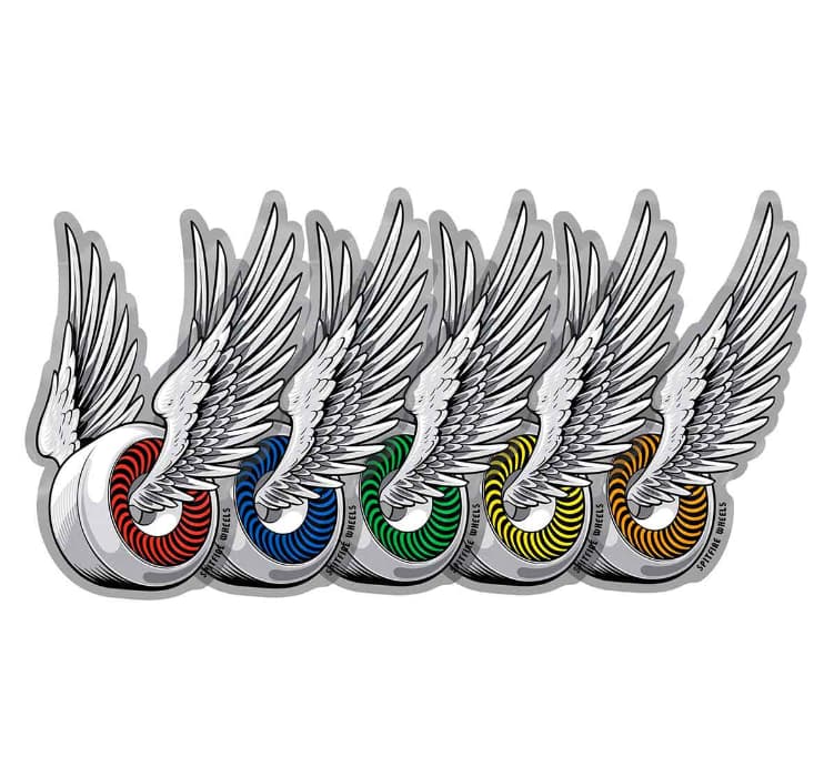 Spitfire OG Classic Wings Decal / Sticker 6″ Med.