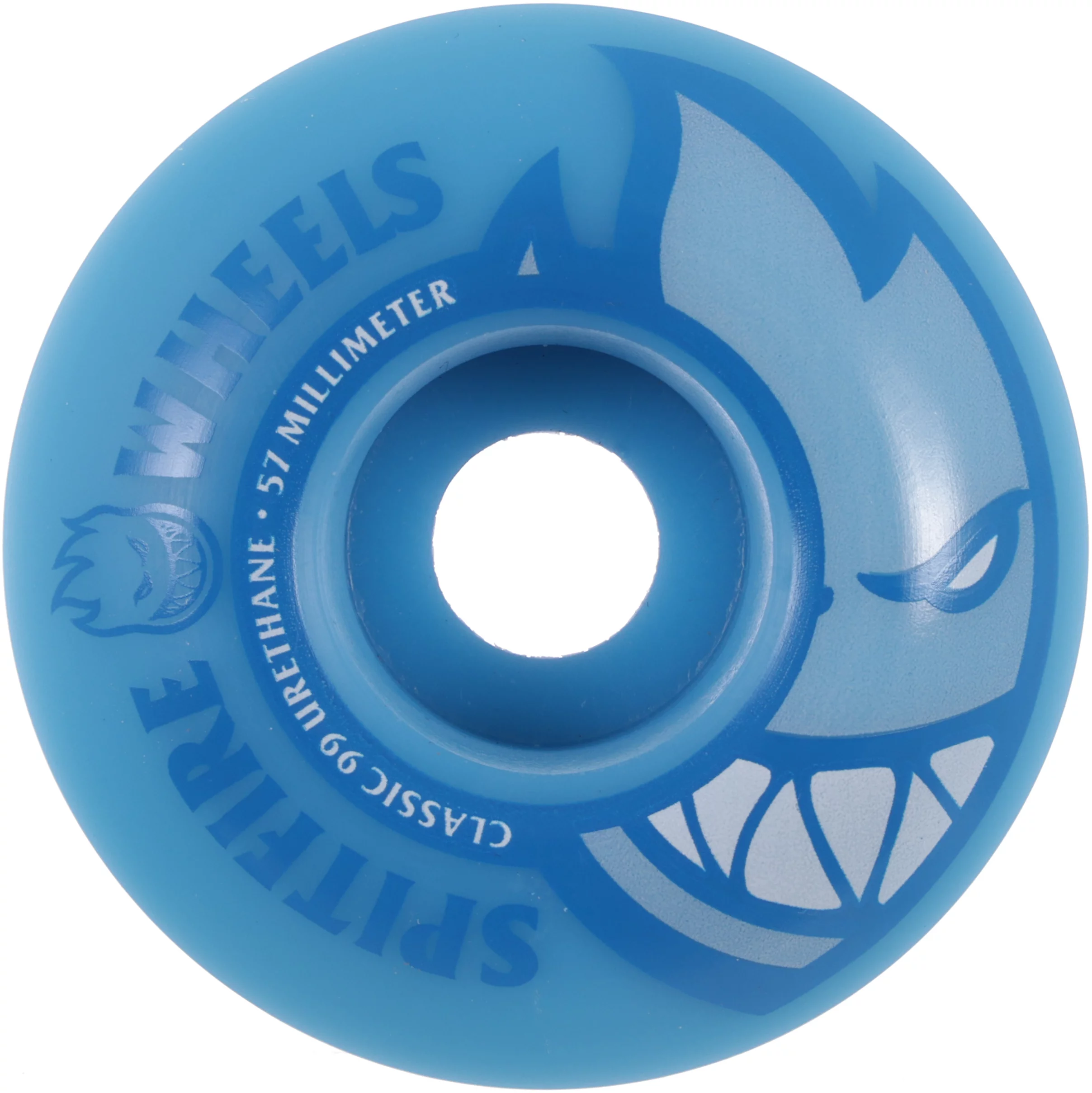 Spitfire Bighead Neon Blue 57mm Skateboard Wheels