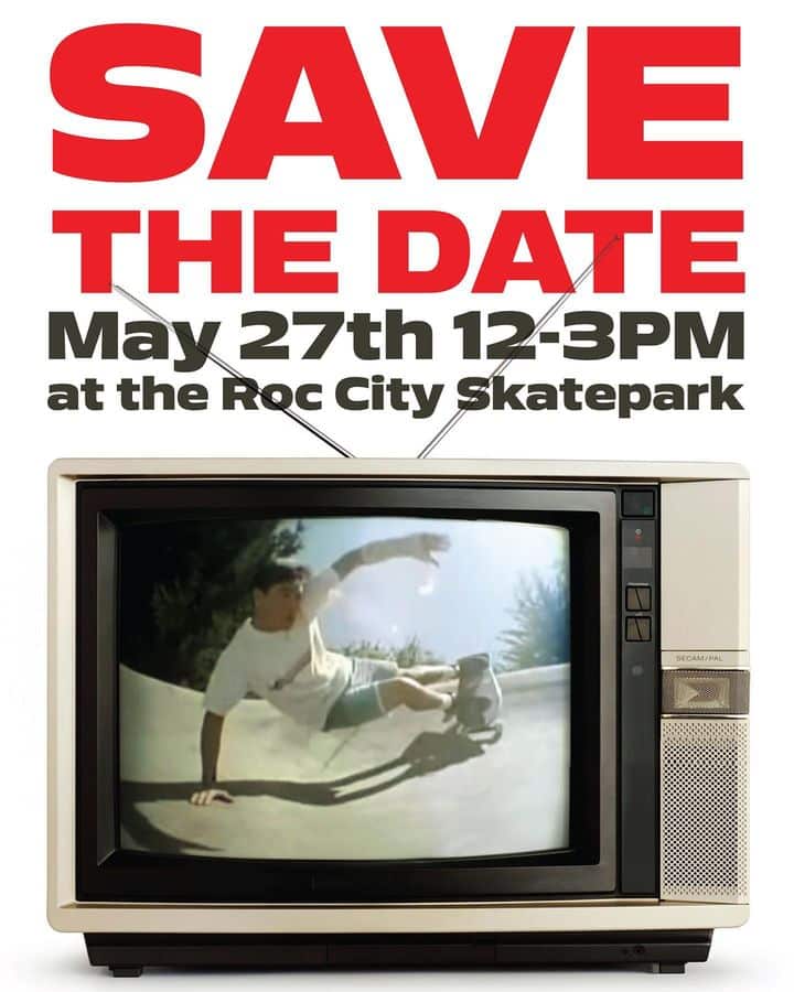 Wheels on Fire 2 event, May 27th, The Roc Skatepark