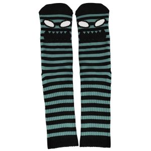 Toy Machine - Monster Face Mini Stripe Socks - Slate