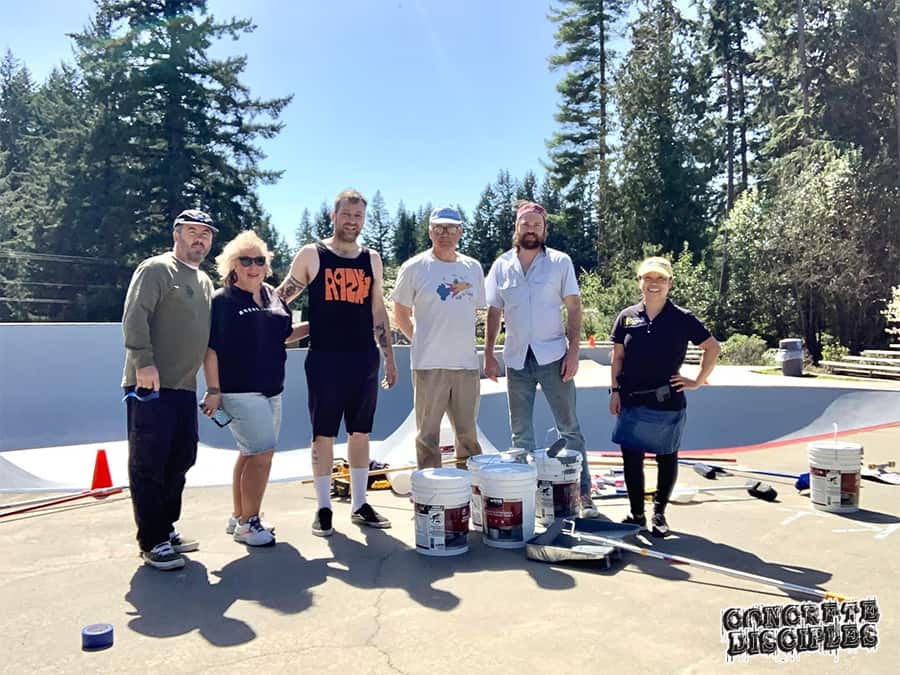Unity Skateshop Builders and Crew