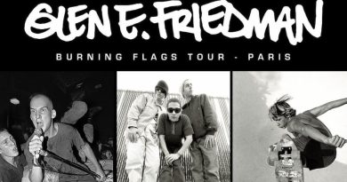 Burning Flags Tour - Glen E. Friedman Paris Info