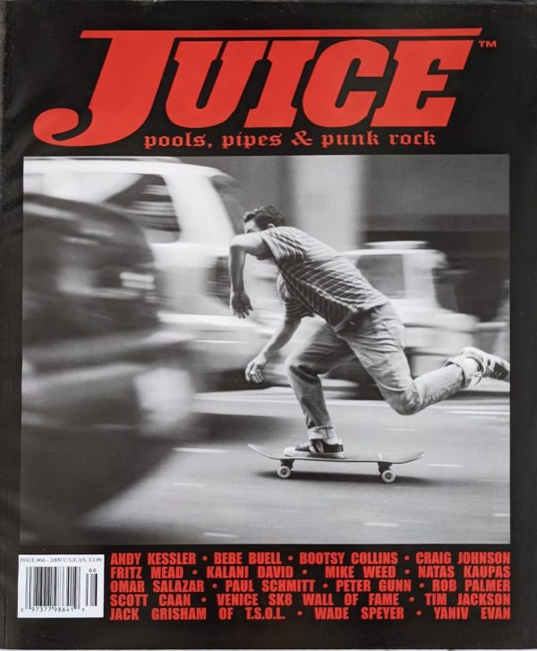 JUICE MAGAZINE Issue #66 – Andy Kessler Cover
