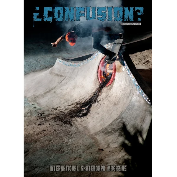 Confusion Magazine - Issue 34. Cover is Germán Periñan.