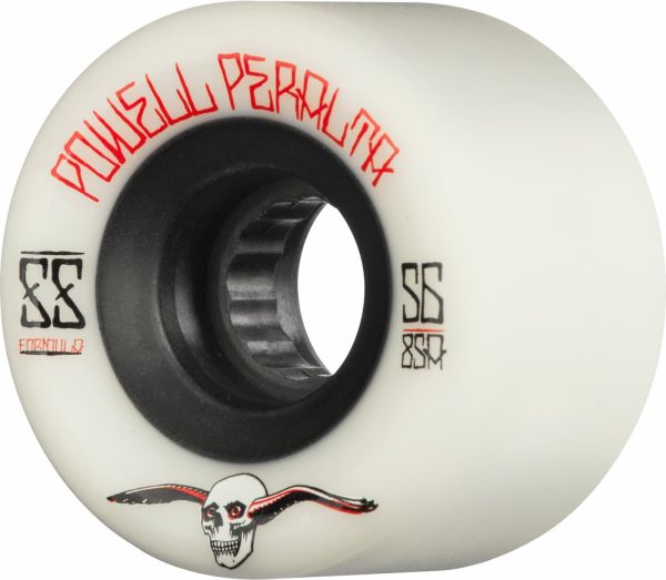 Powell Peralta G-Slides Skateboard Wheels 56mm 85a White