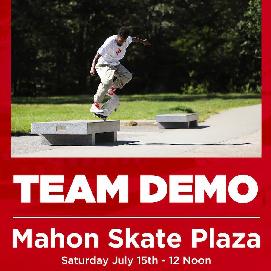 Red Dragons Team Demo July 15th Mahon Skate Plaza