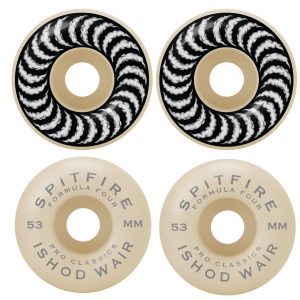 Spitfire Wheels - Ishod Wair F4 Smoke Classics 53mm Wheels