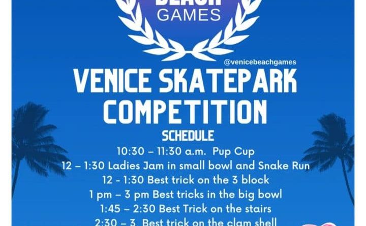 Venice Beach Games 2023 info / schedule