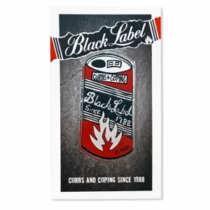 Black Label - 35 years Beer Can Lapel Pin
