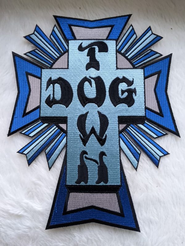 Dogtown Large Cross Logo Color Patch 10" x 8"