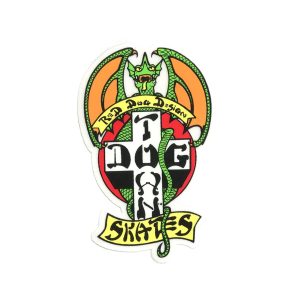 Dogtown Skateboards - Red Dog Sticker