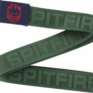 Spitfire - Classic 87 Jacquard Web Belt Dark Green